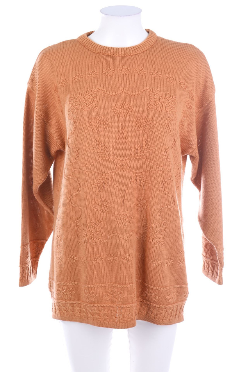 Ohne Label - Strick-Pullover mit überschnittener Schulter - D 44