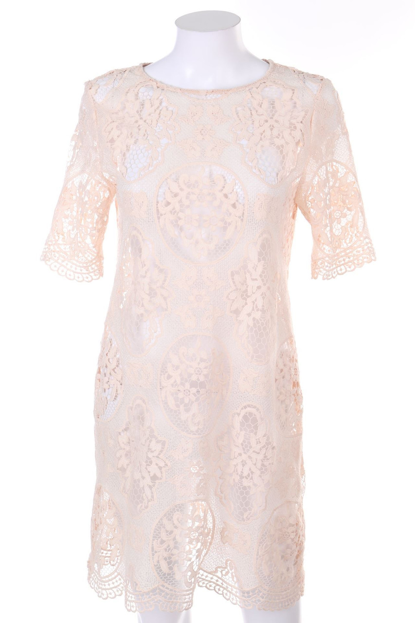 ZARA - Boho-Kleid aus Spitze - S