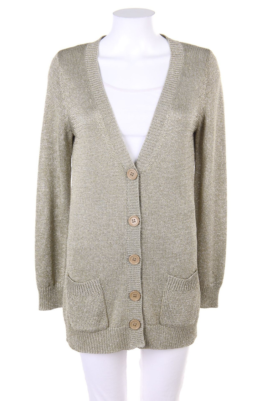 DEVERNOIS - Cardigan mit Metallic-Effekt - D 36