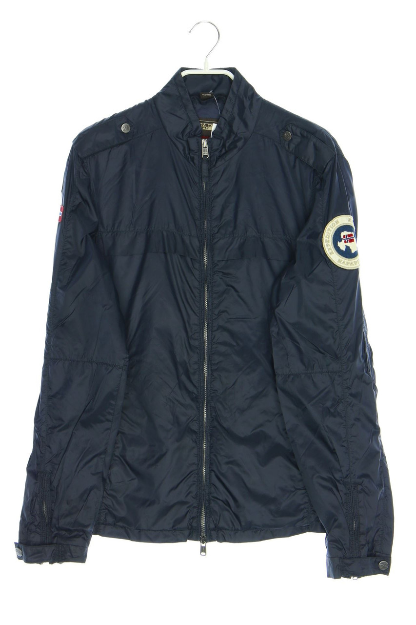 Napapijri - Jacke mit Logo-Patch - L