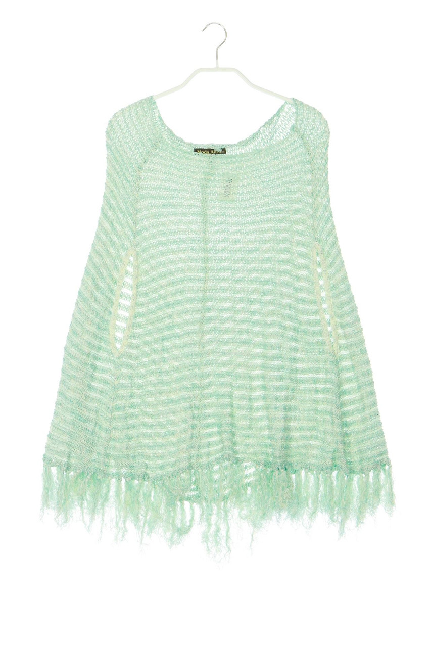 Moda Ana - Strick-Pullover mit Fransen - D 36-38