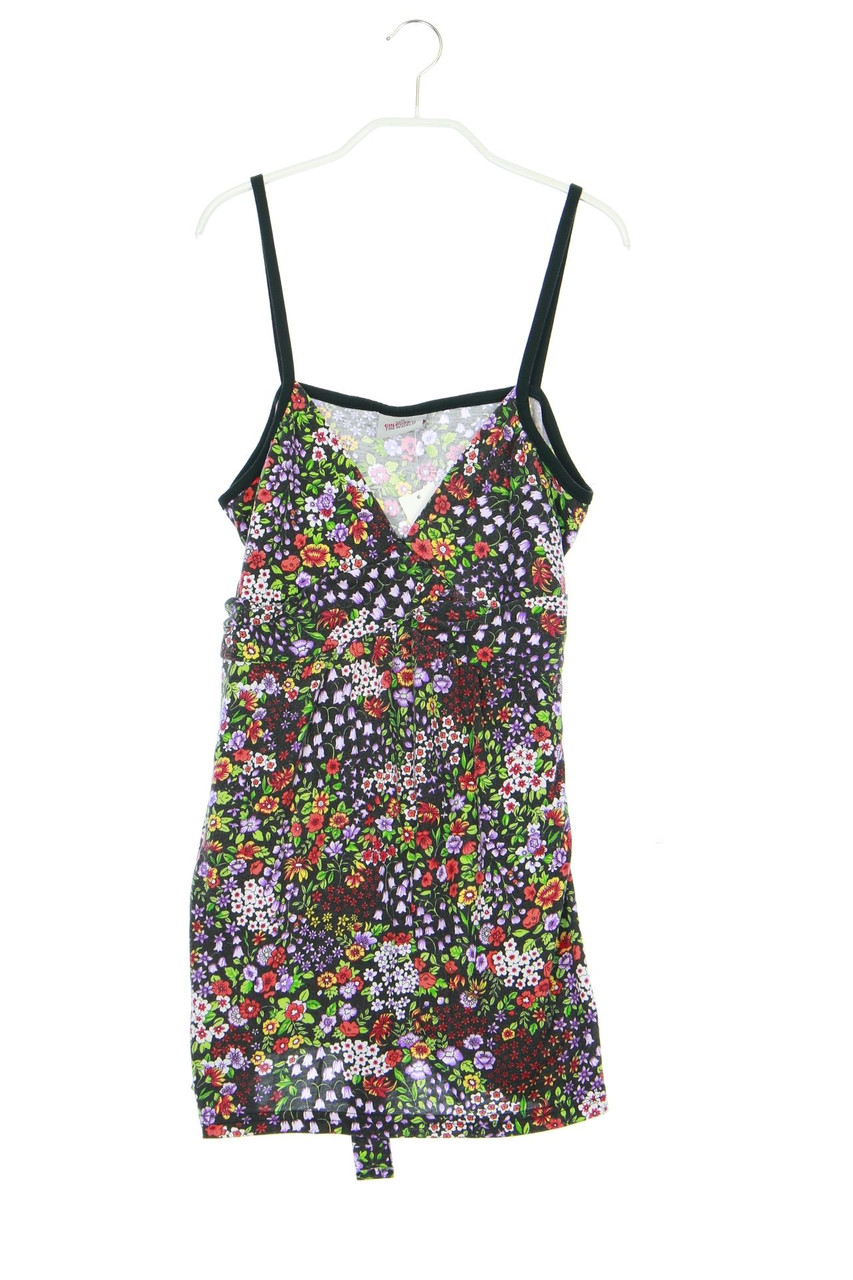 COLOURS OF THE WORLD - Top mit floralem Muster - M