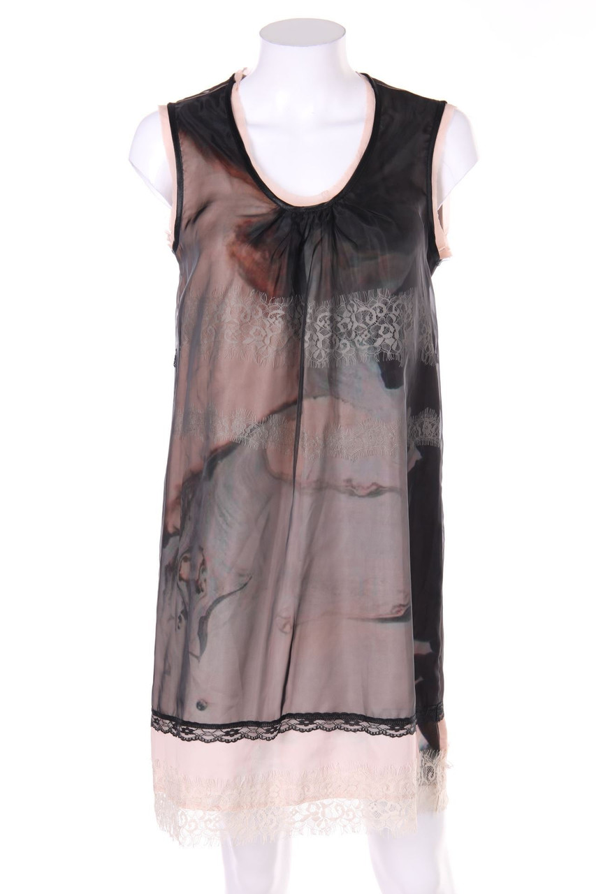 No-Nà - Kleid im Layer Look mit Raffungen - M