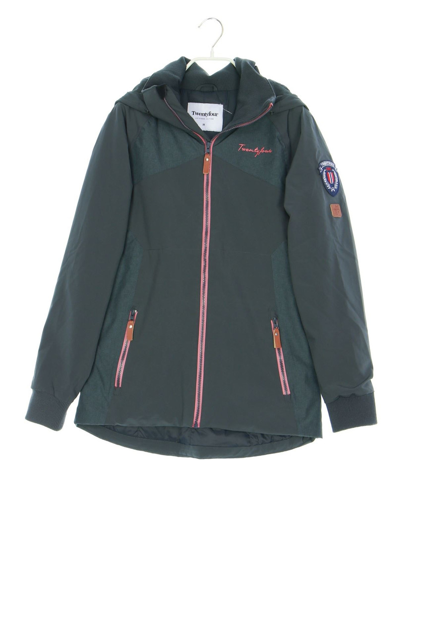 Twentyfour - wattierte Jacke mit Logo-Stickerei - D 36