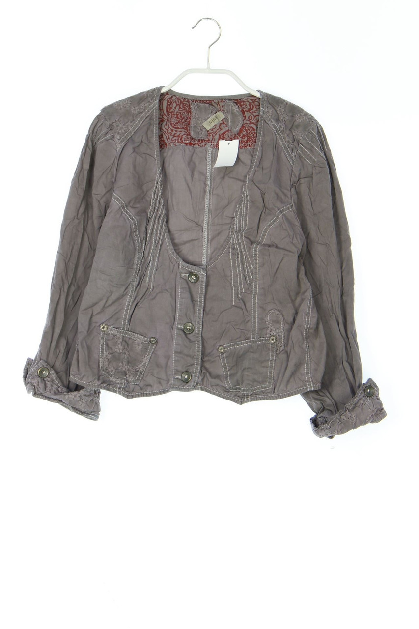 NILE - Cardigan aus Baumwolle mit Stickereien - M