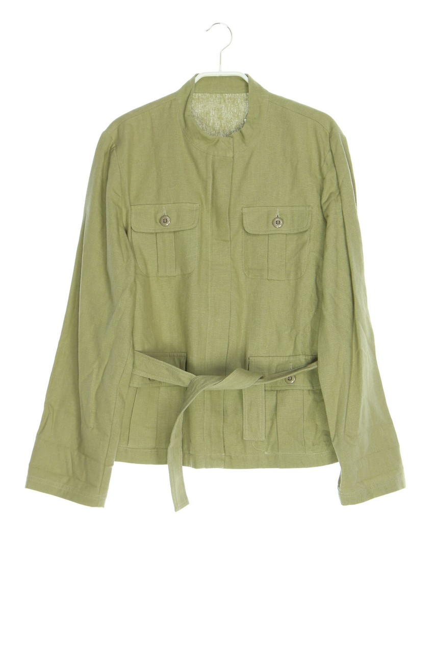 Ohne Label - Jacke im Safari-Stil mit aufgesetzten Taschen - D 44-46