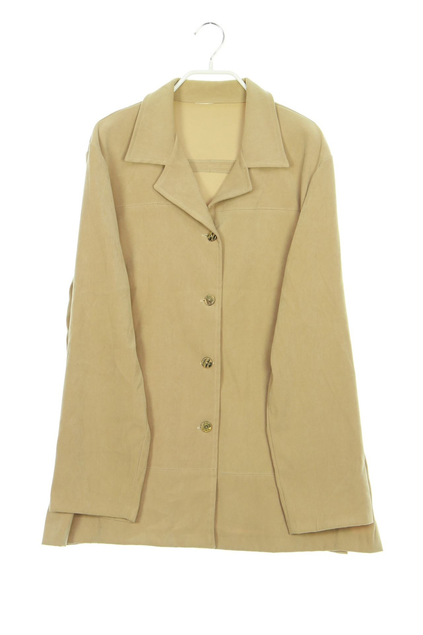 Ohne Label - Bluse mit Schmuck-Knöpfen - XL