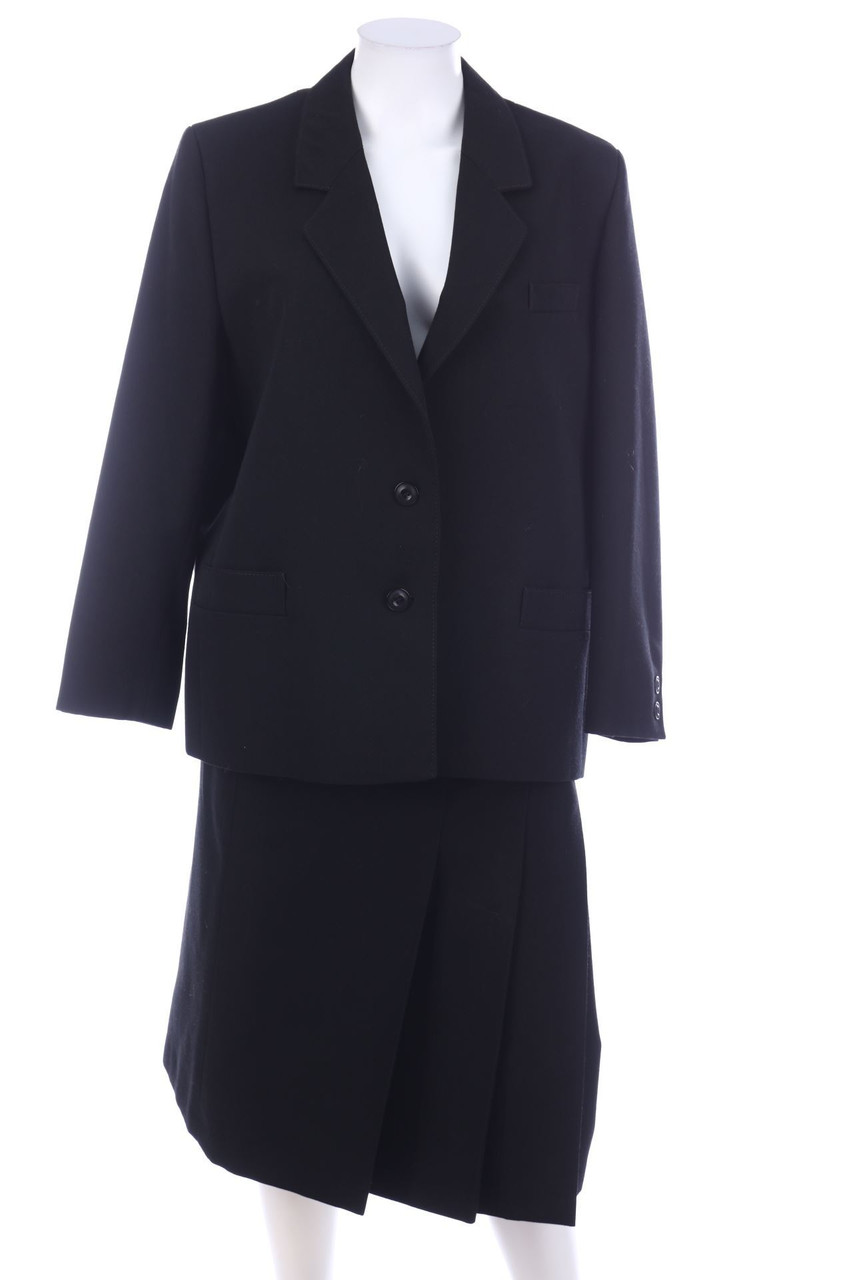 VINTAGE - Kostüm mit Falten - D 42-44