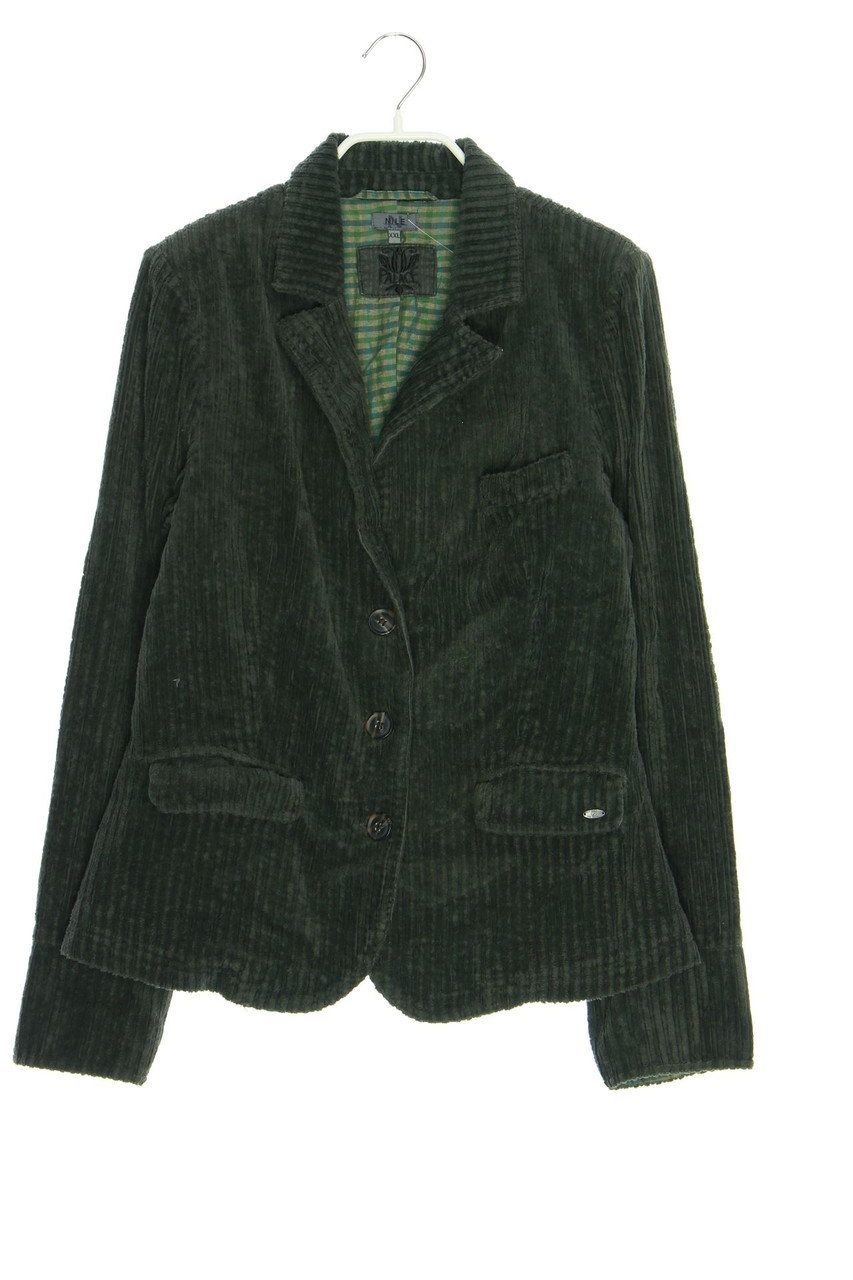 NILE - Cord-Blazer mit Logo-Plakette - M