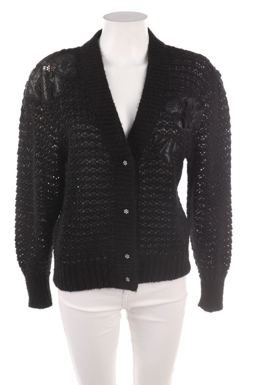 BASLER - Vintage-Cardigan mit Mohair - D 38