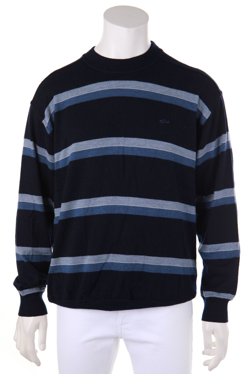 PAUL & SHARK - Pullover aus reiner Schurwolle mit Streifen - L