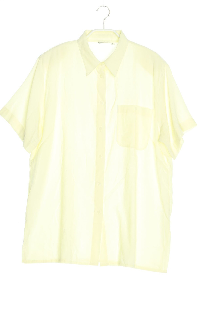 Ohne Label - Kurzarm-Bluse aus Viskose-Mix - D 44