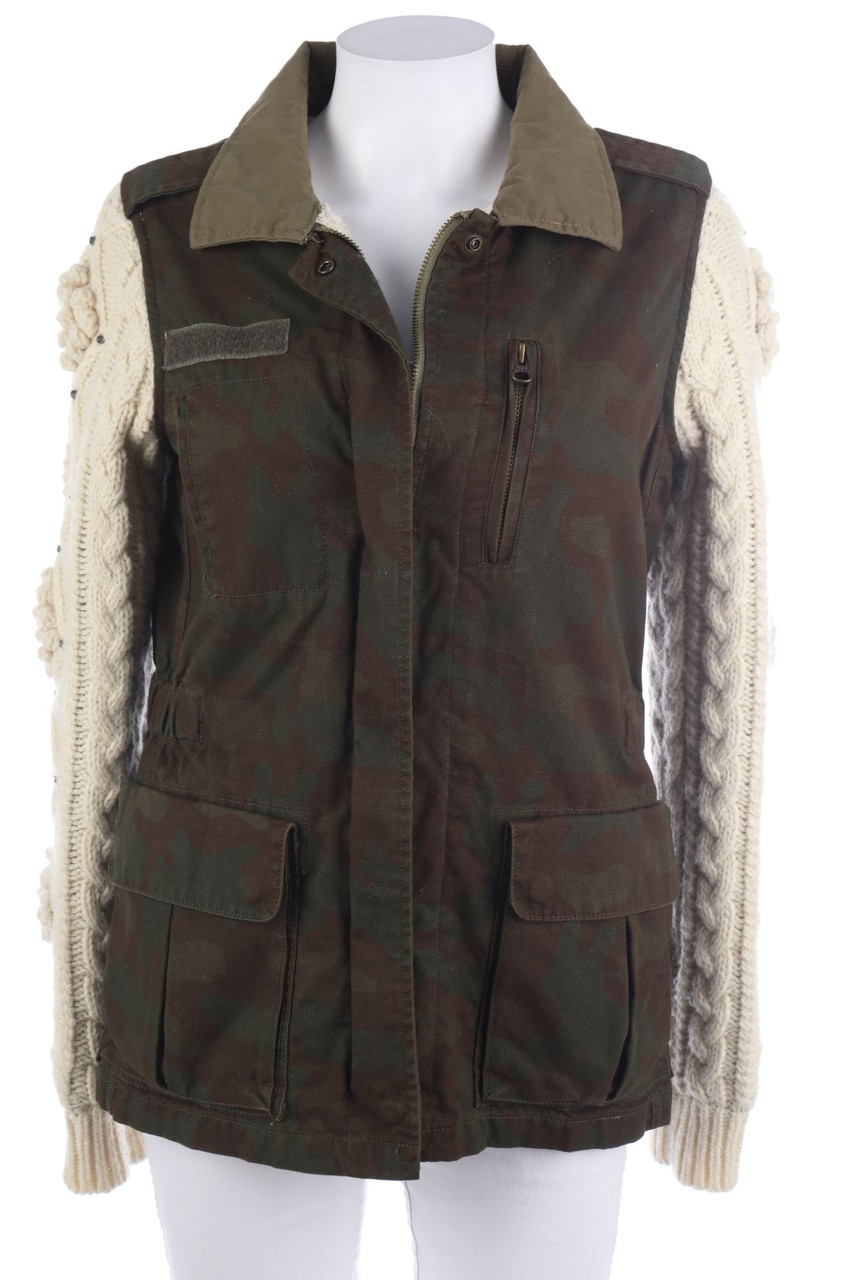 MAISON SCOTCH - Jacke mit Camouflage-Print - M