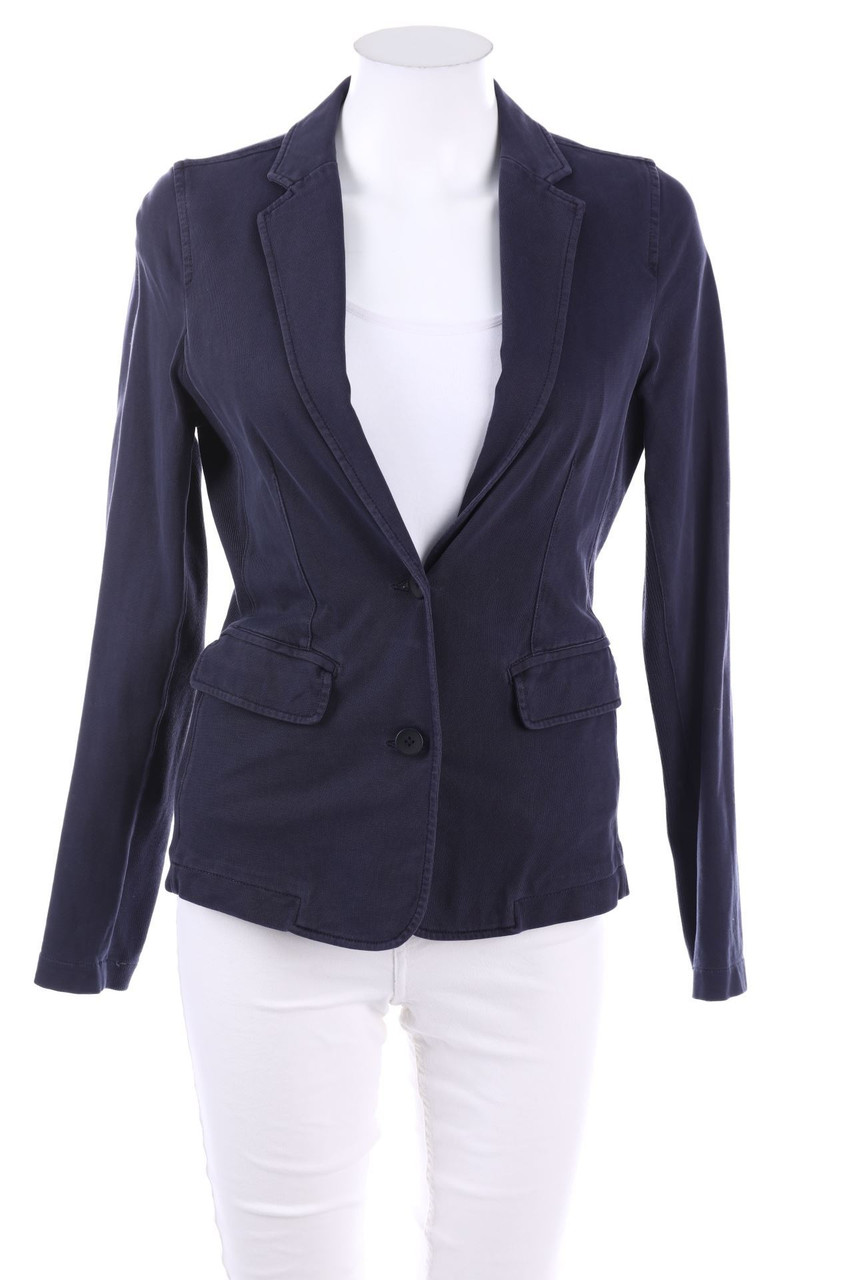 Marc O´Polo - Garment Dyed-Jersey-Blazer mit Logo-Stickerei - D 36