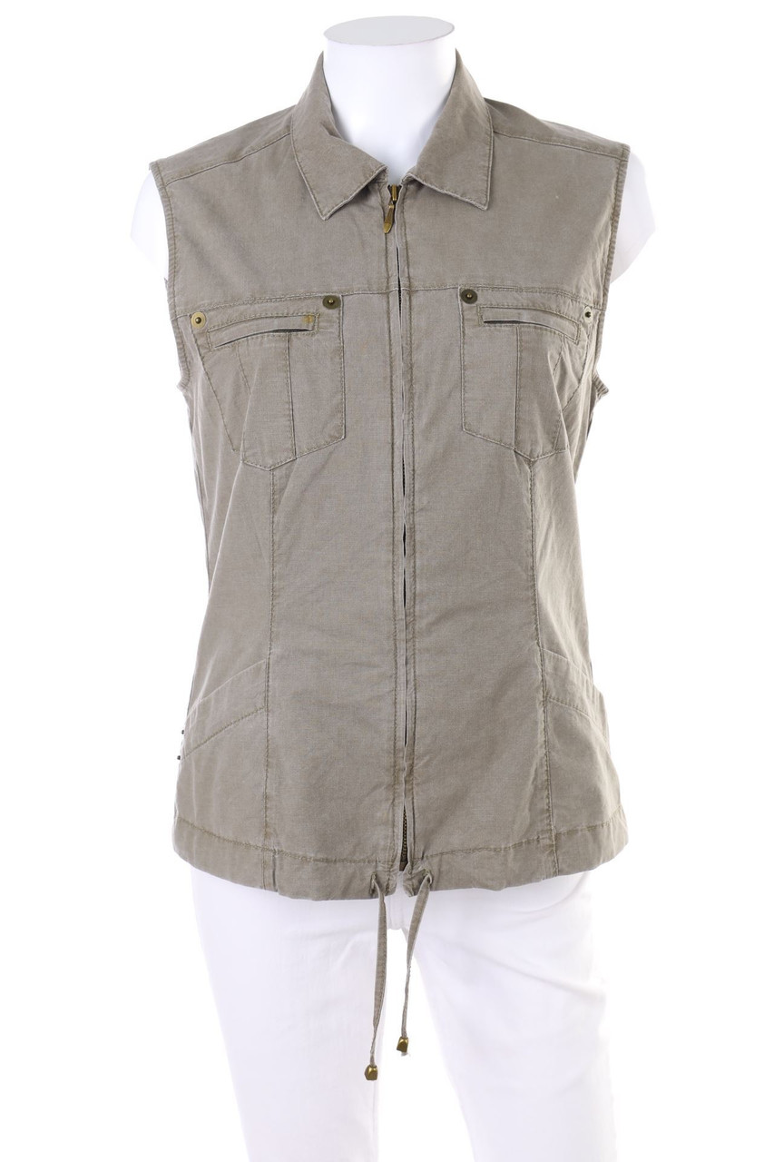 ascari - Zipper-Weste mit Tunnelzug - D 38