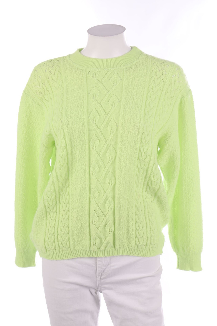 VINTAGE - Muster-Strick-Pullover - M