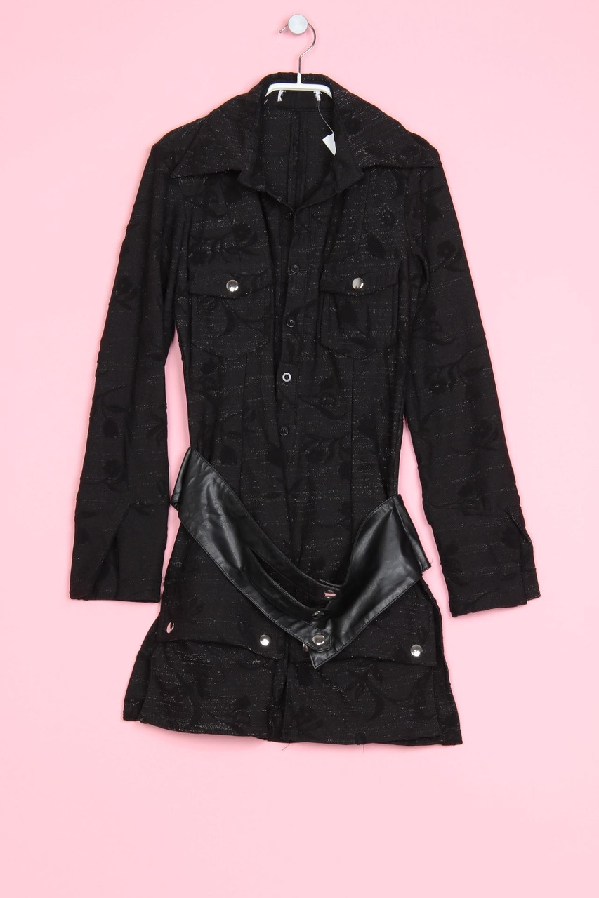 haggar - Bluse mit Metallic-Effekt - M