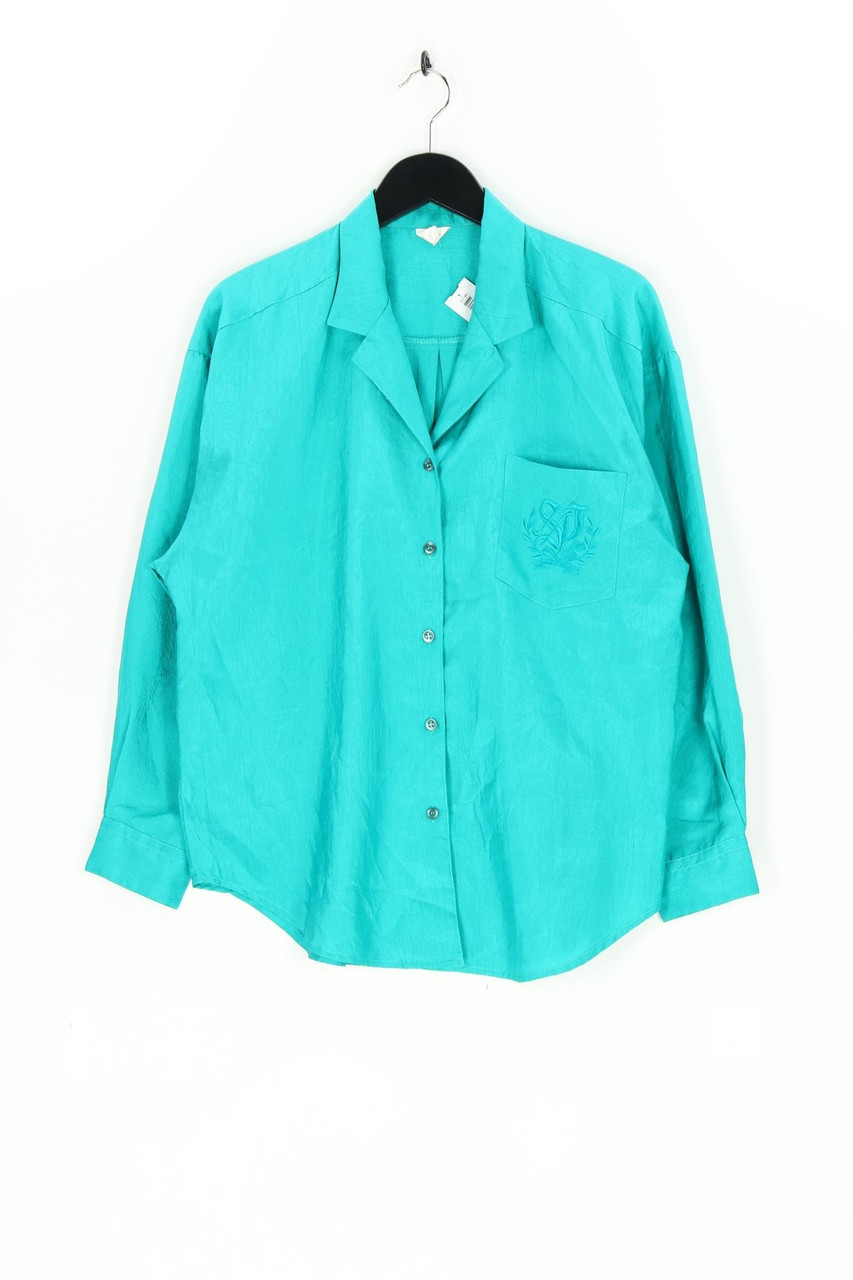 VINTAGE - Bluse mit Stickereien - D 42