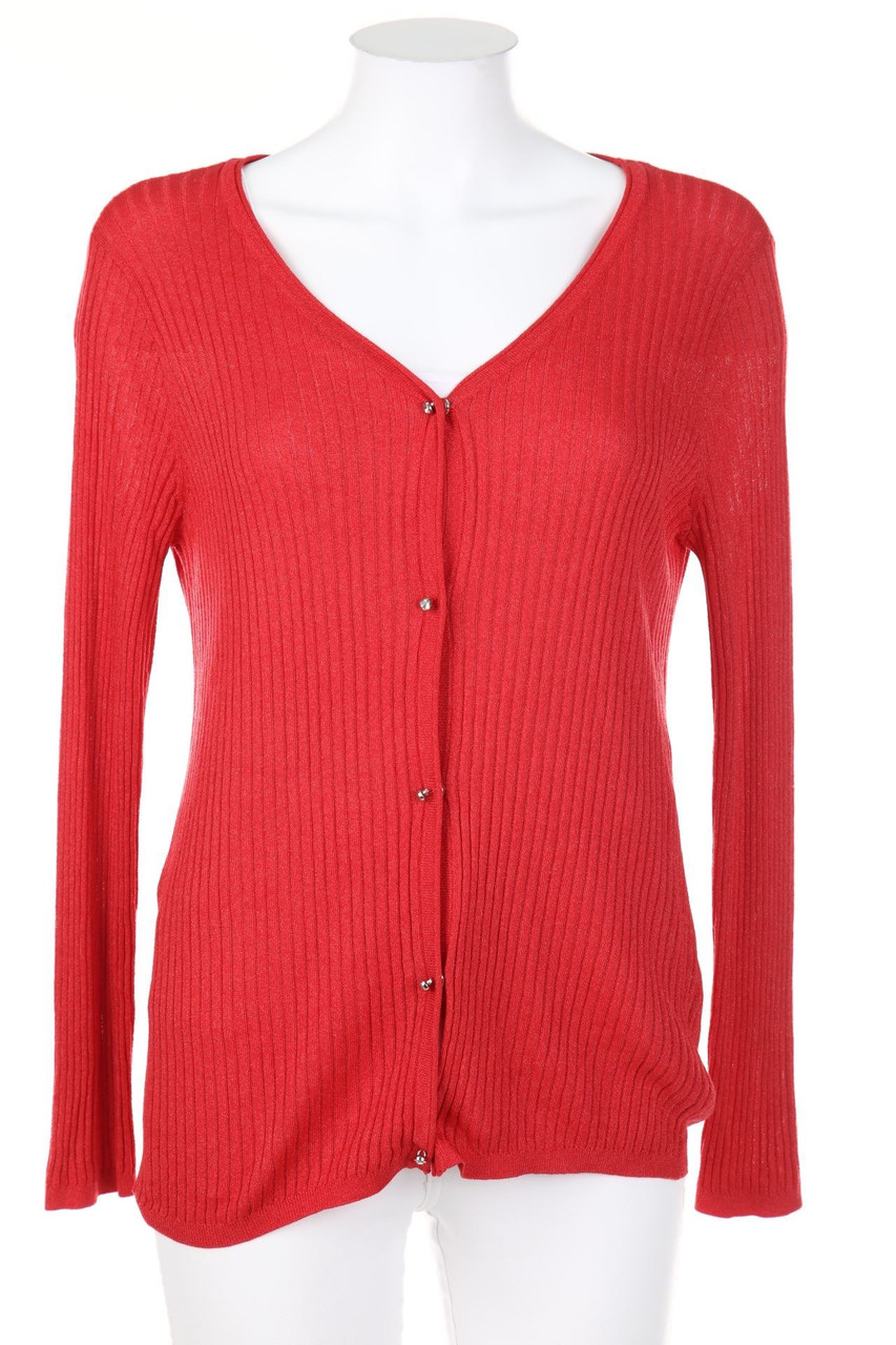 GUESS - Cardigan aus Viskose-Mix mit Schmuck-Knöpfen - L