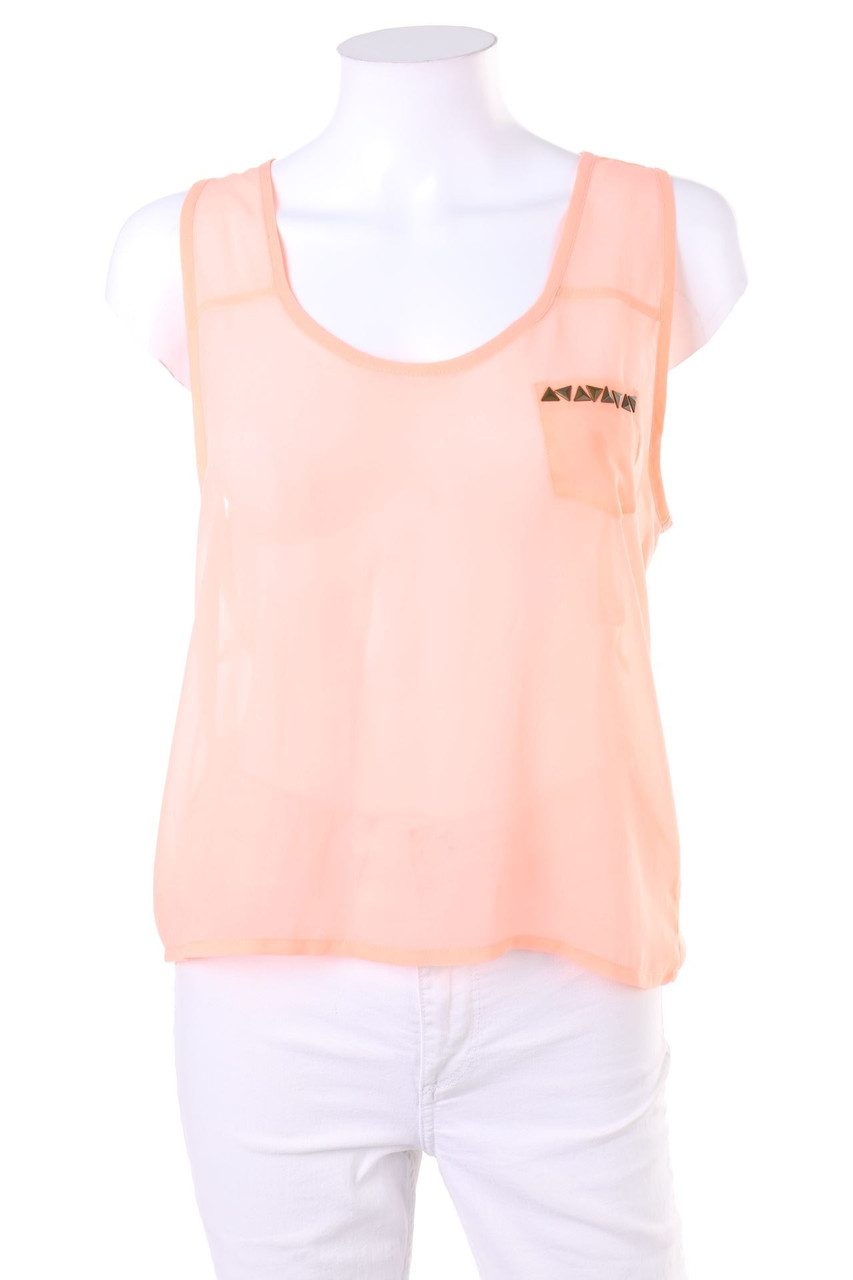 TALLY WEiJL - Top mit Nieten mit Cut-out - D 38