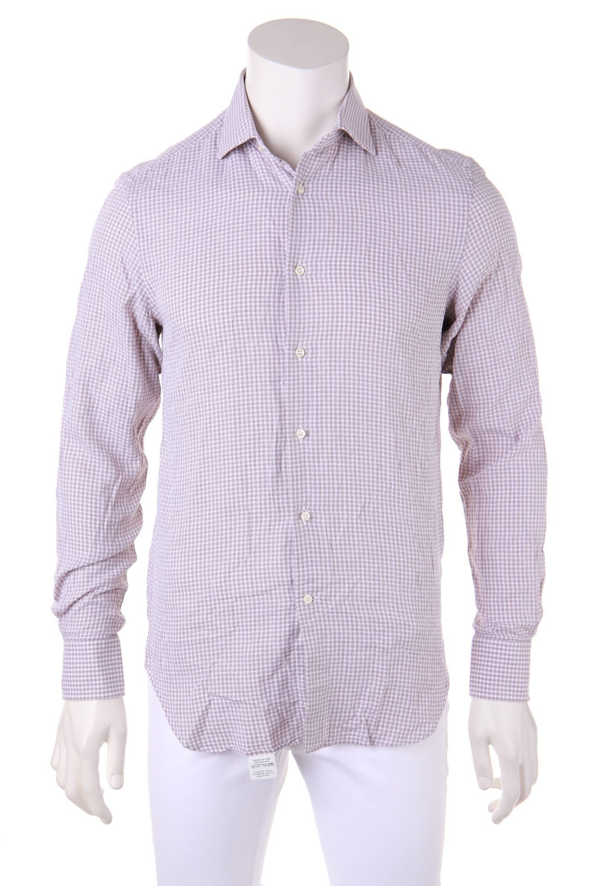 BOGGI Milano - Hemd aus Baumwolle mit Karo-Muster - M