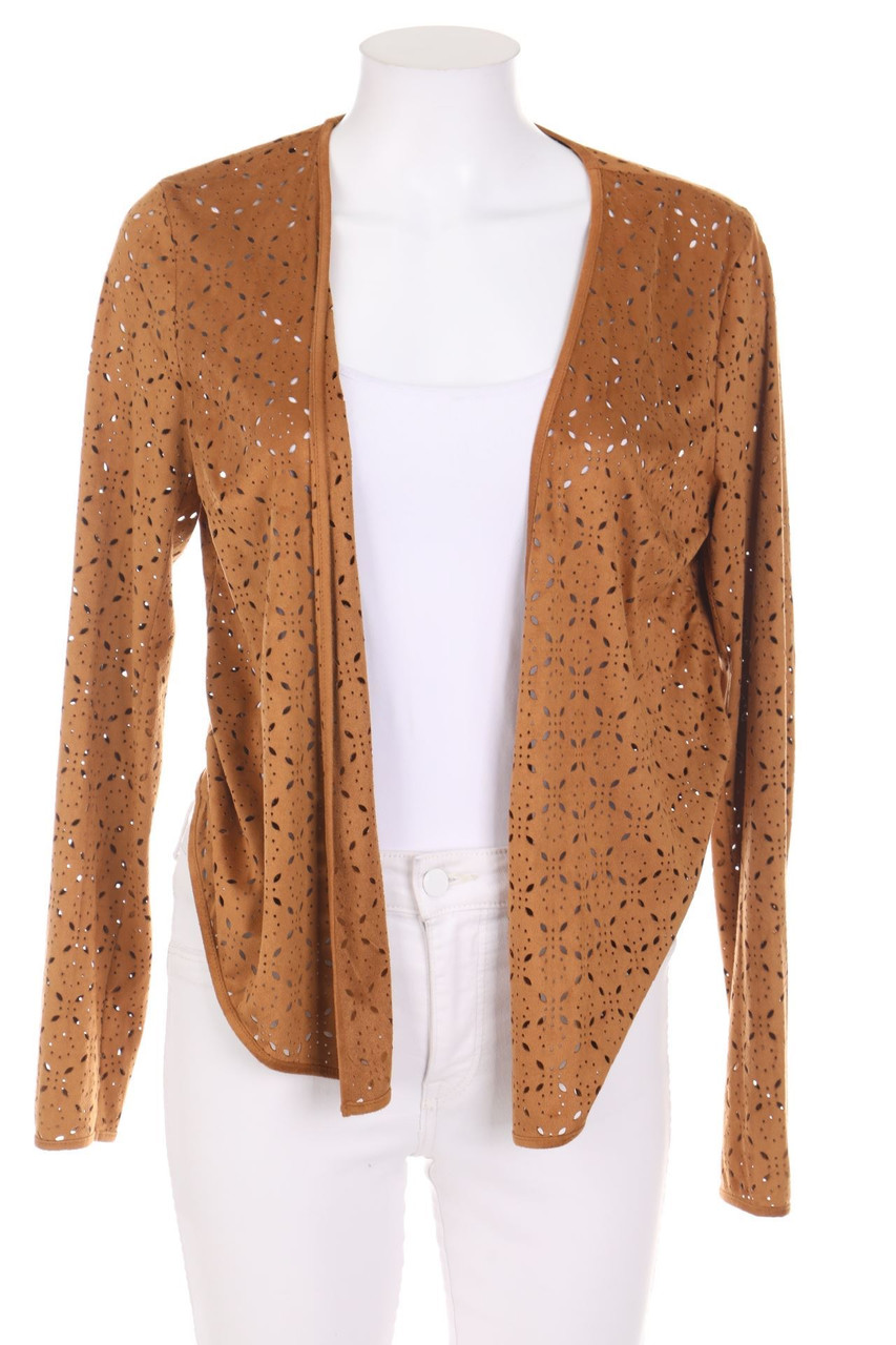 VILA - Kunstlederjacke mit Cut-outs - S