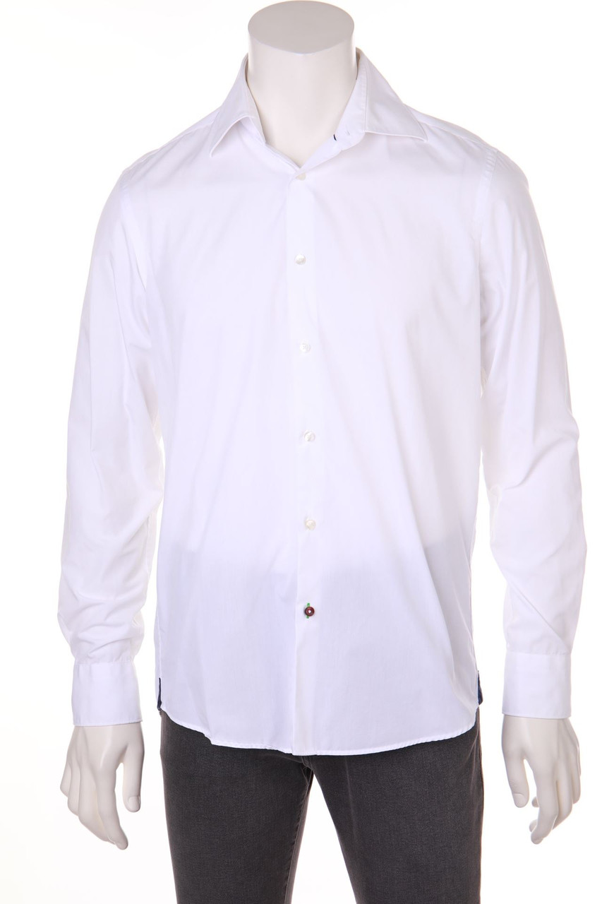 TOMMY HILFIGER - Hemd mit Logo-Stickerei - 39