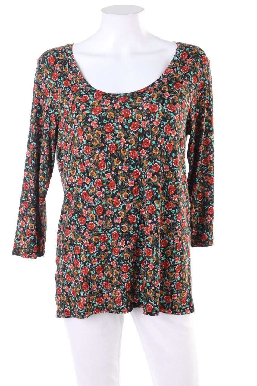 promod - Shirt mit Blumen-Print - XL
