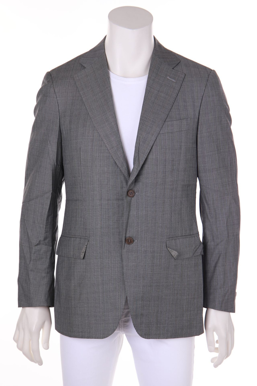 CANALI - Streifen-Schurwoll-Sakko - 50