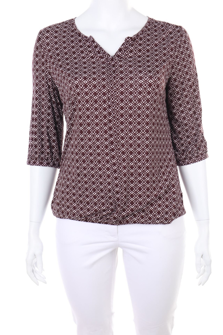 Charles Vögele - 3/4-Arm-Shirt aus Jersey mit Print - D 50