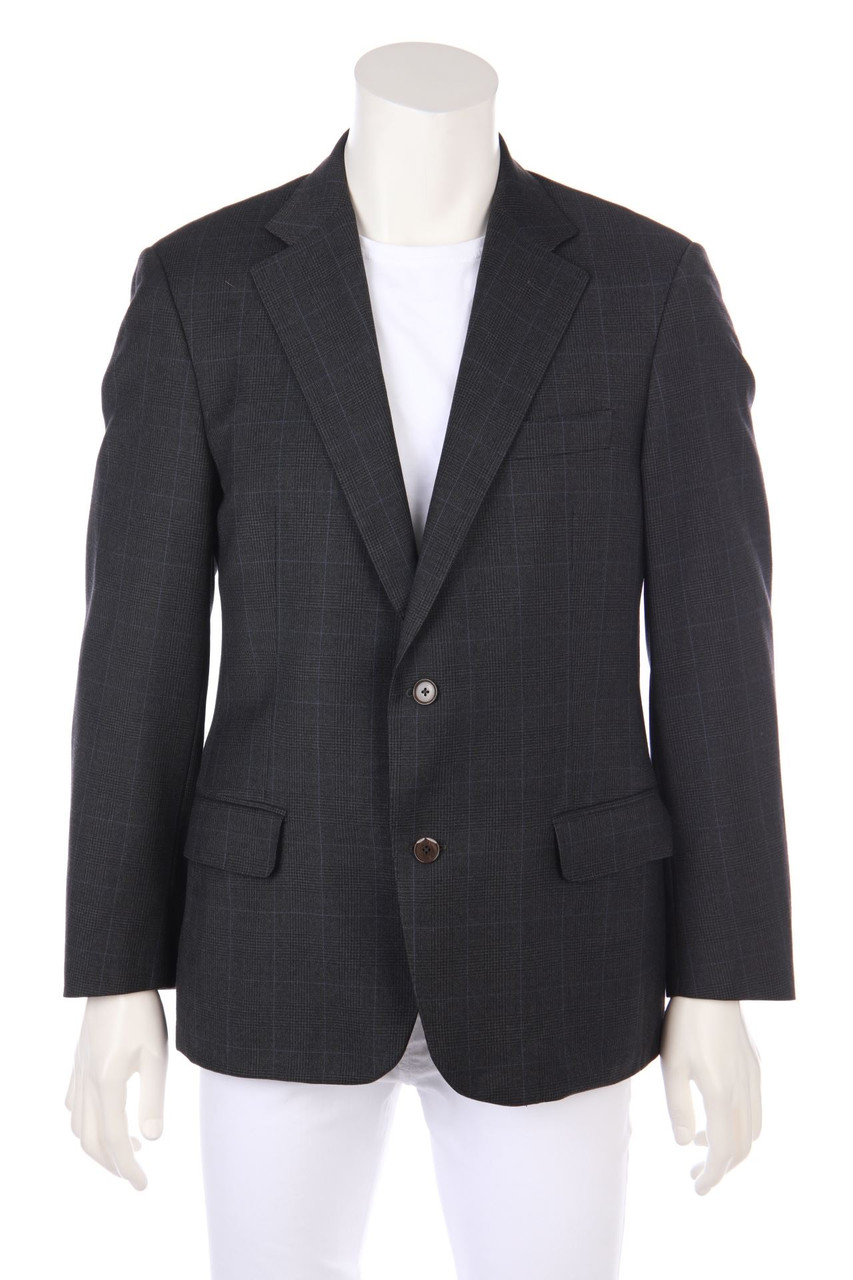 BURBERRY LONDON - Sakko aus reiner Schurwolle mit Karo-Muster - 50