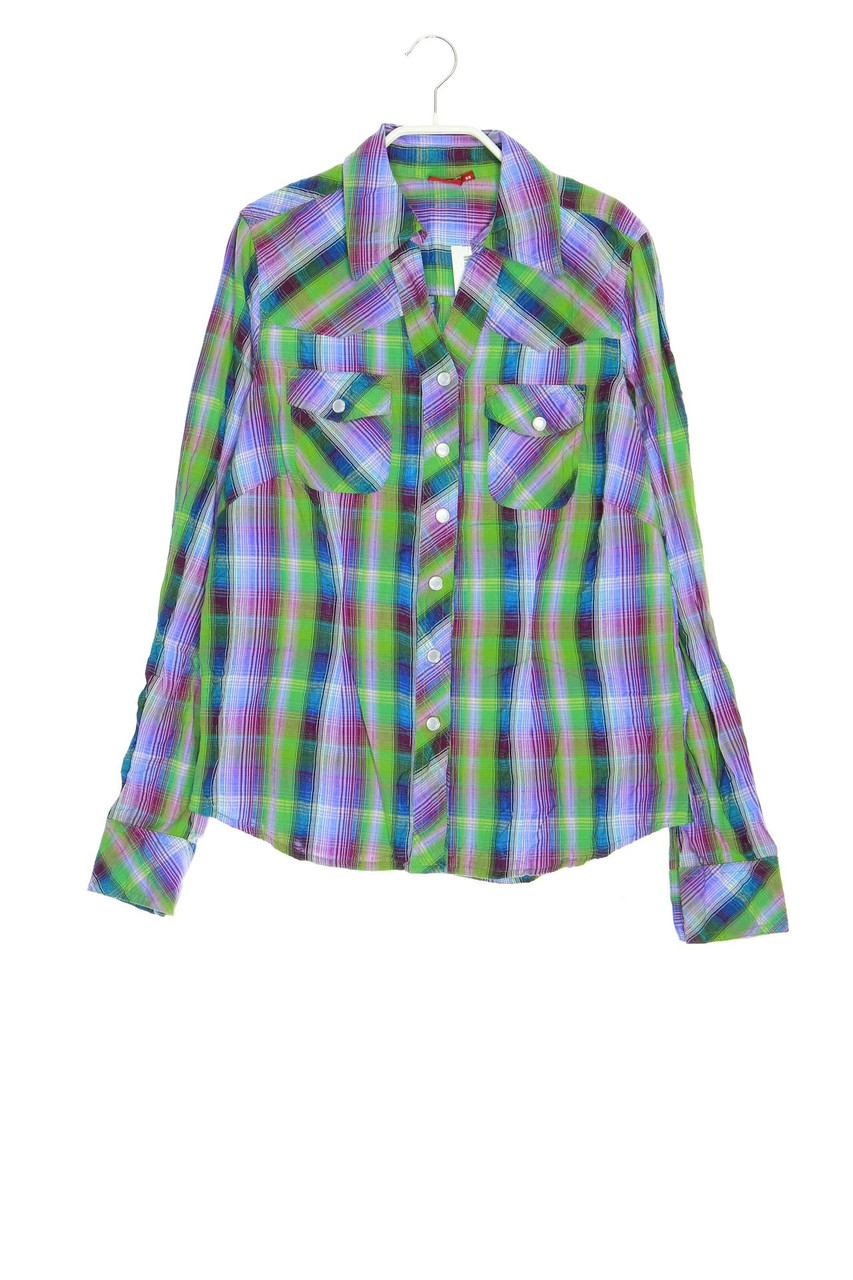 TANTUM O.N. WOMEN - Hemd-Bluse mit Karo-Muster - XS