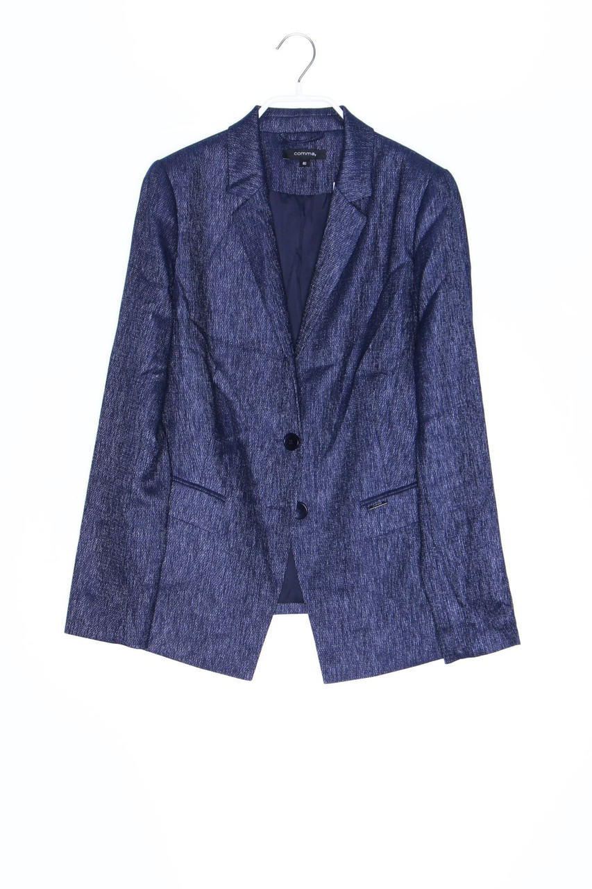 comma - Blazer mit Logo-Plakette - D 40
