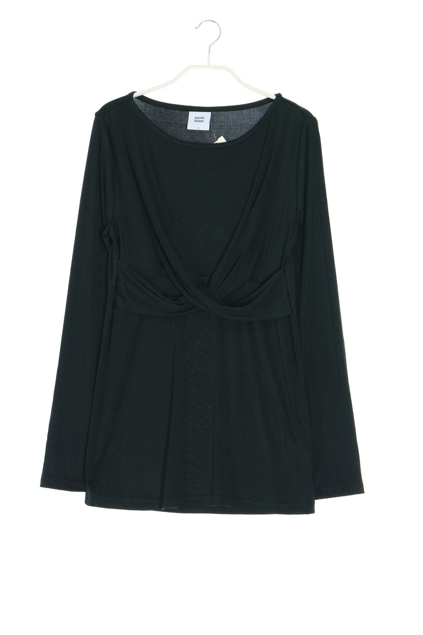 mamalicious - Longsleeve-Shirt in Wickel-Optik - M