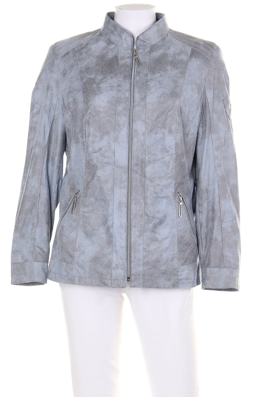 LEBEK BARBARA LEBEK - Kunstlederjacke mit Logo-Plakette - D 40