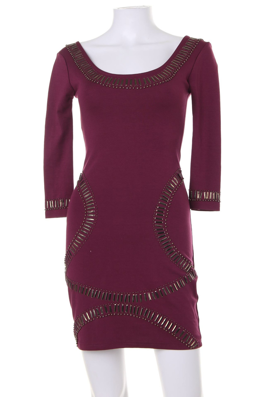 Lucy & Co. - Kleid mit Schmuckstein-Applikation - M