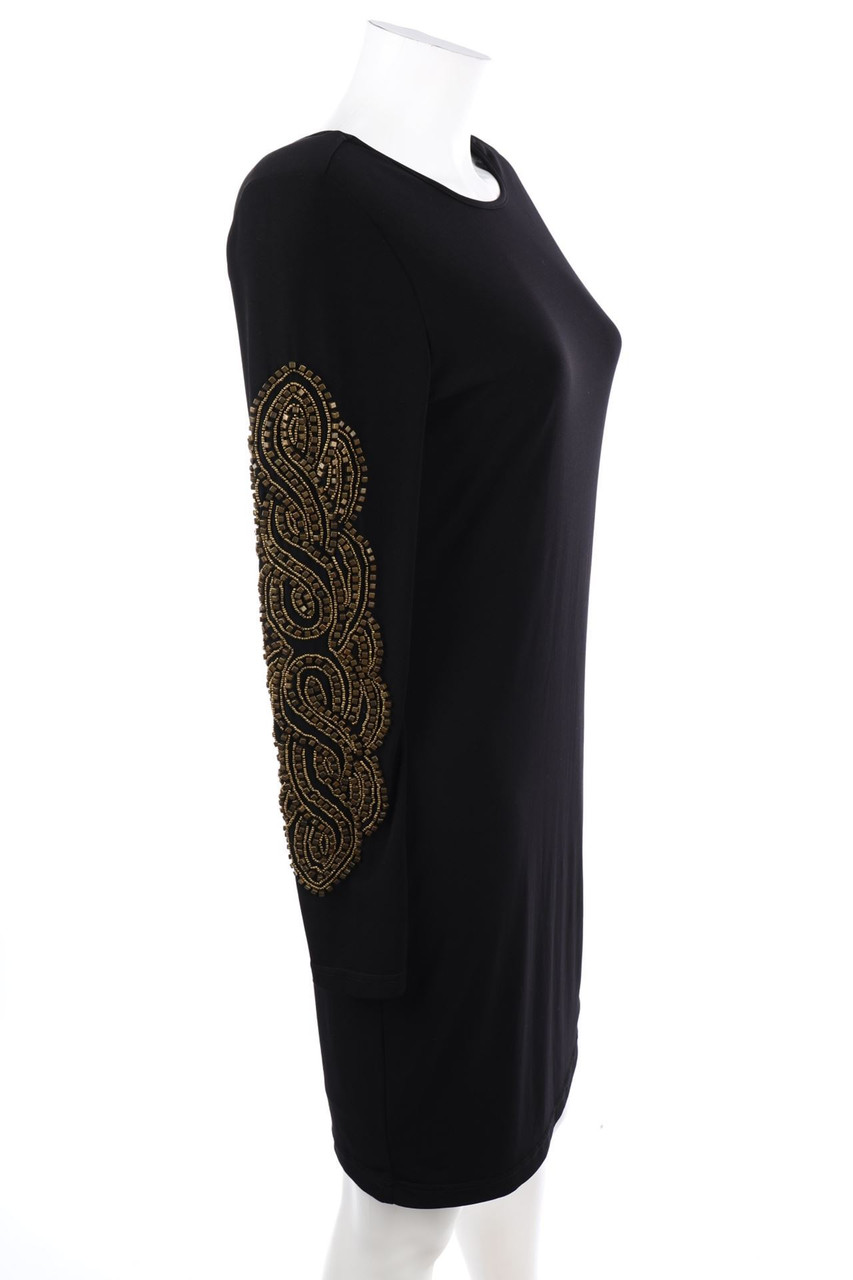 APART glamour - Stretch-Kleid mit Applikationen - D 34