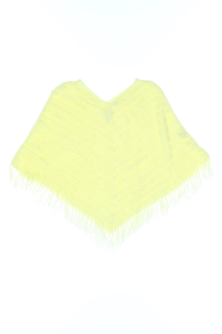 H&M - Strick-Poncho mit Fransen - 164