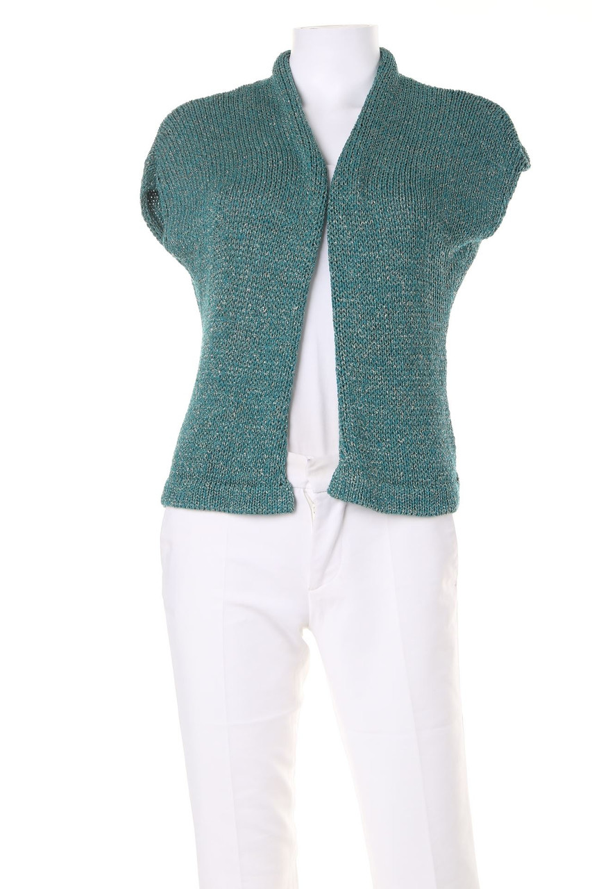 NORTHLAND - Strickweste mit Metallic-Effekt - ONE SIZE