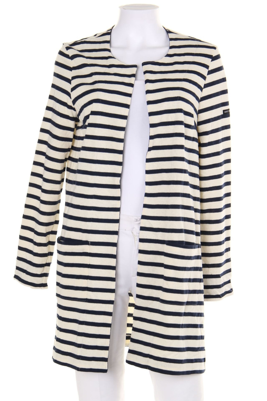 SAINT JAMES - Cardigan aus Baumwolle mit Streifen - D 38