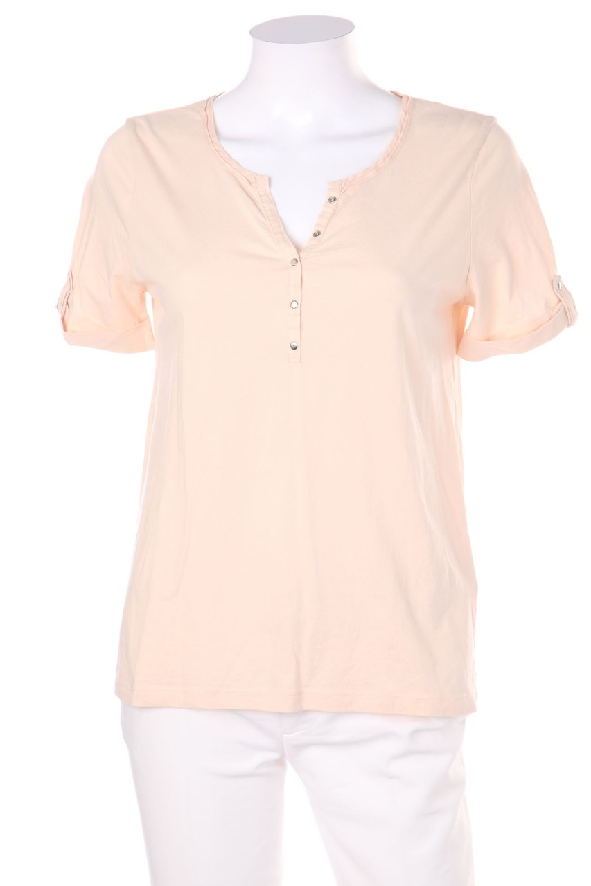 CAROLL - Kurzarm-Shirt aus Baumwolle - D 40