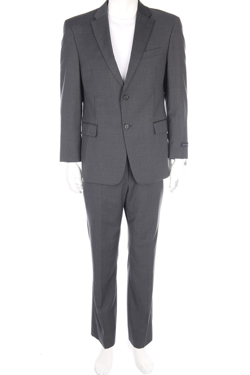 TOMMY HILFIGER - Anzug aus Wolle mit Streifen - L