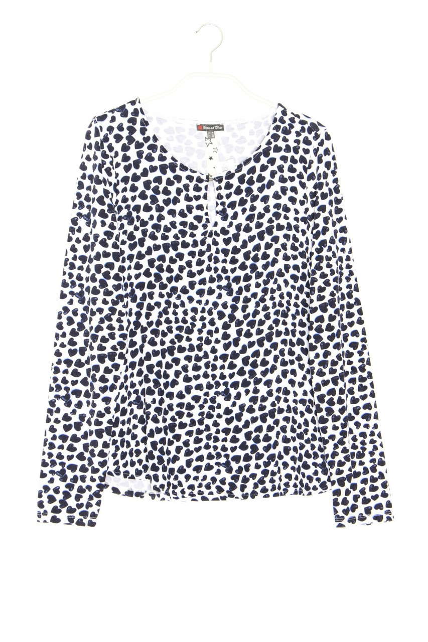 Street One - Longsleeve-Shirt aus Viskose mit Print - D 36