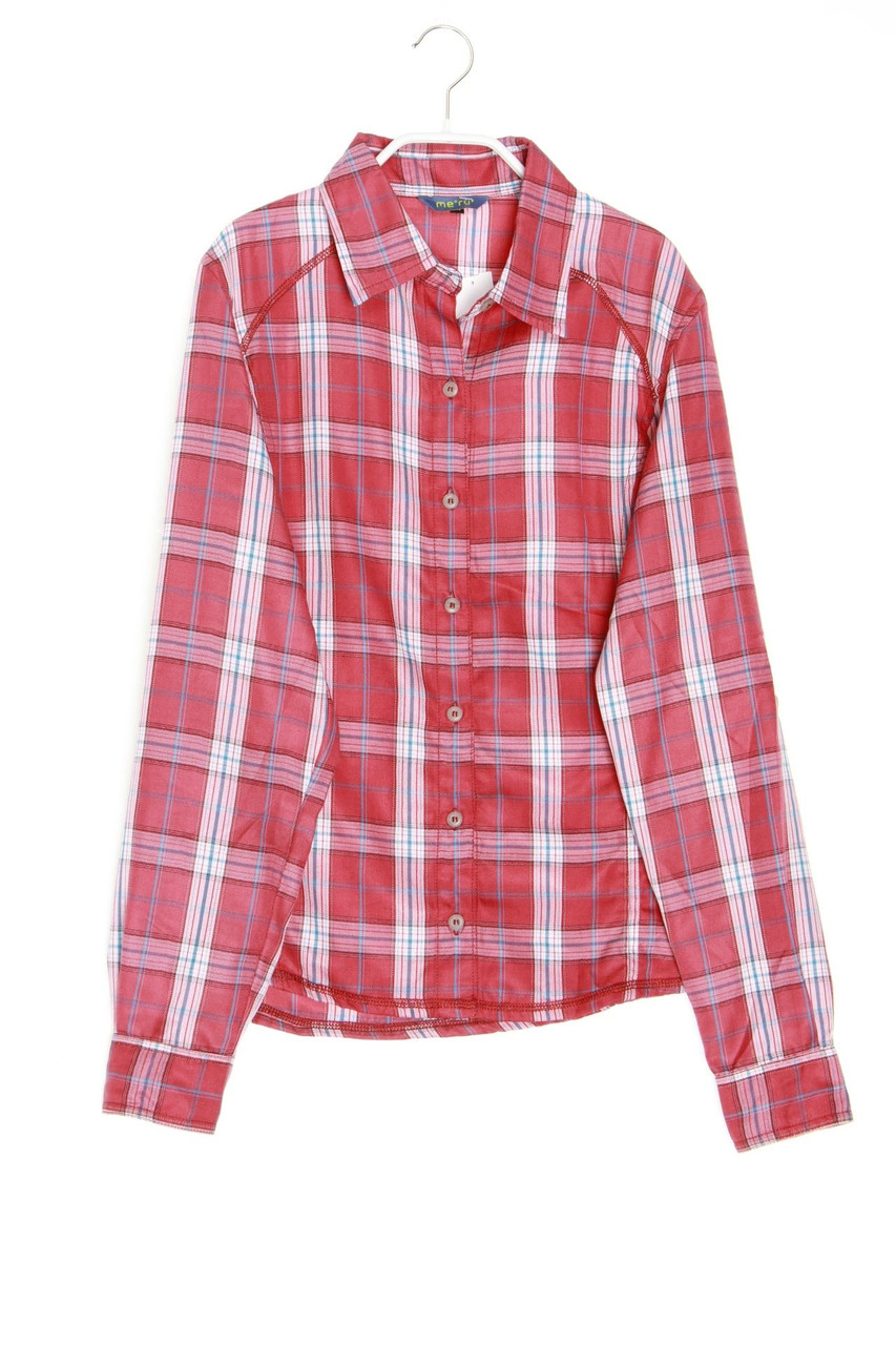 meru - Hemd-Bluse mit Karo-Muster - M