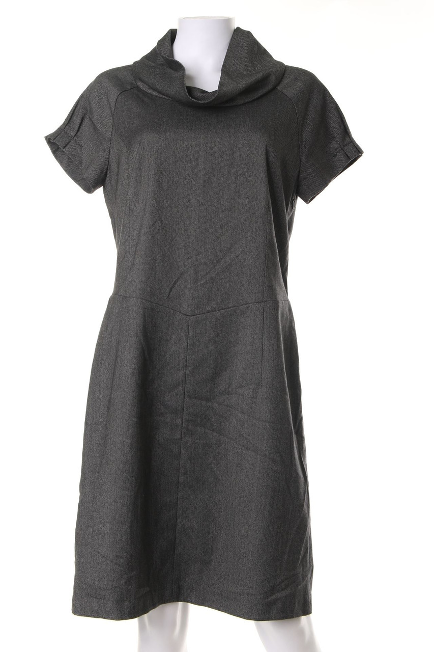 GIN TONIC - Kleid mit Wasserfall-Ausschnitt - D 40