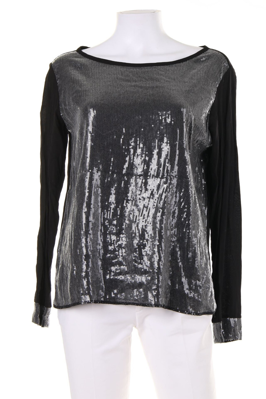 SECONDHAND - Bluse mit Pailletten - L