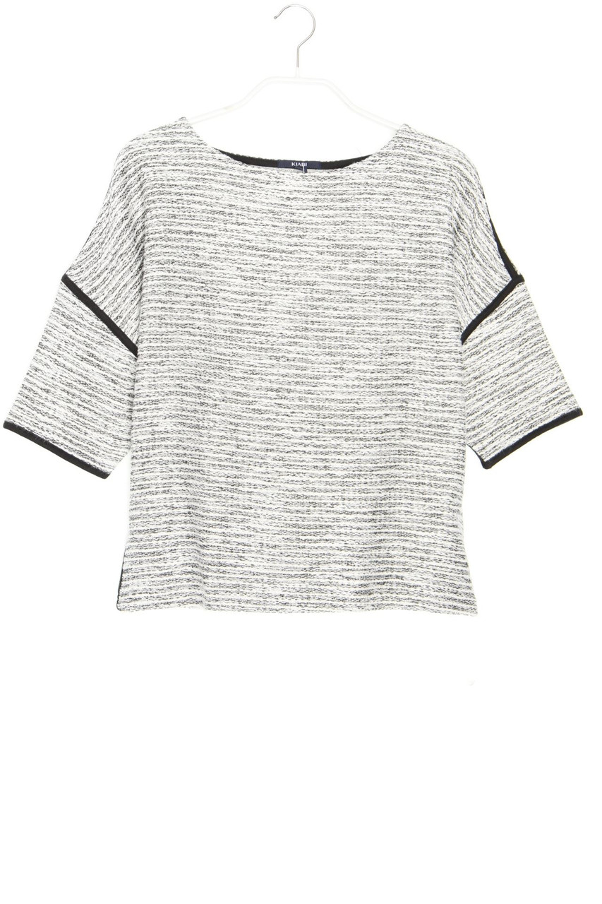 Kiabi - Streifen-Strick-Pullover mit 3/4-Ärmel - XS