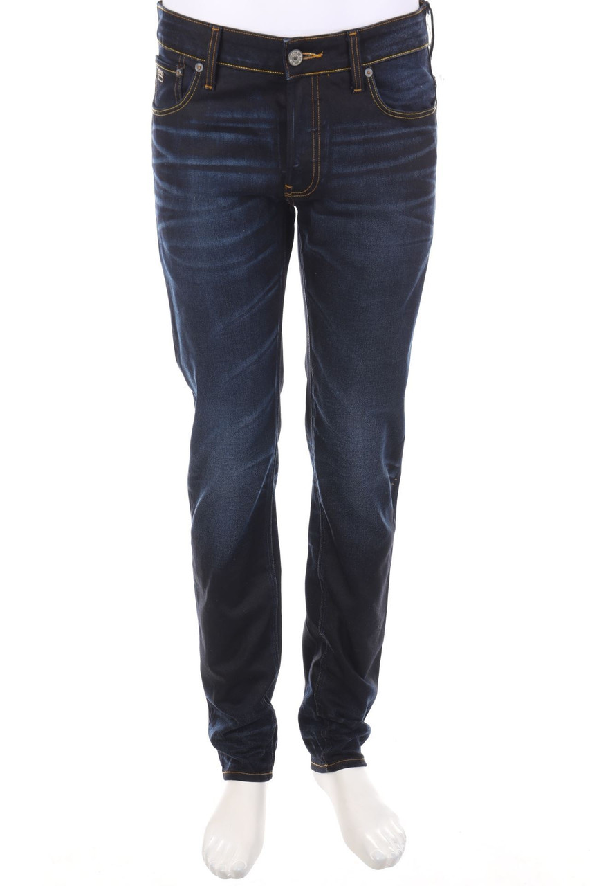 G-STAR RAW - Used Look Slim-Jeans mit Logo-Badge - W31