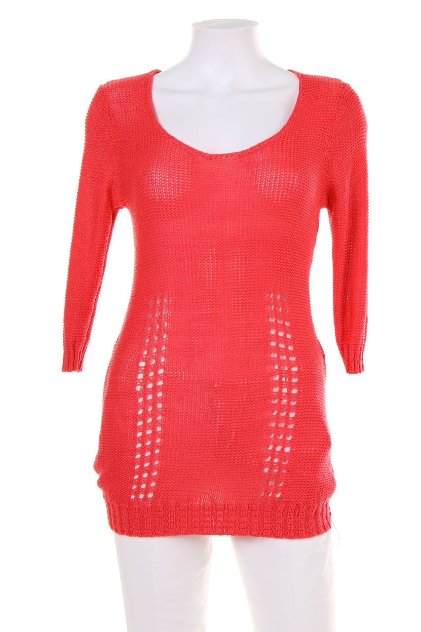 NiCOLE - Strick-Pullover mit tiefem Rückenausschnitt - XS