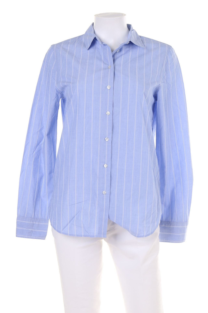 H&M - Oversize-Hemd-Bluse mit Streifen - D 34